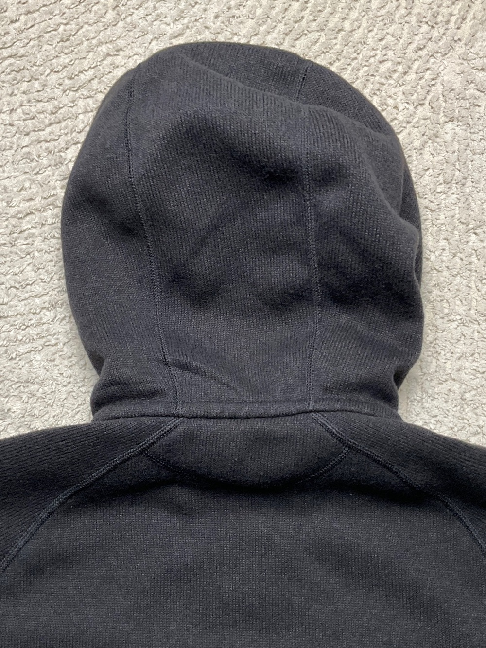 Patagonia Black M's Performance Better Sweater Hoody Size Large *Embroidery - Picture 15 of 16